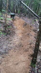 Student work berm